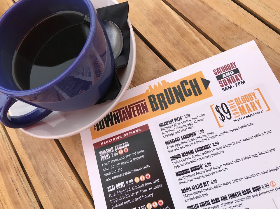 cleveland.com review of town tavern in green brunch menu